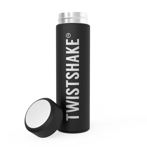 Twistshake termos boca 420ml crna